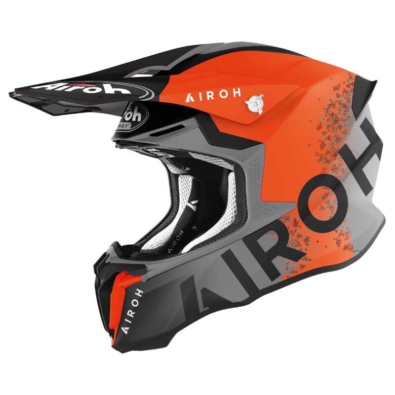 

Шлем для мотокросса Airoh Twist 2.0 Lift, оранжевый