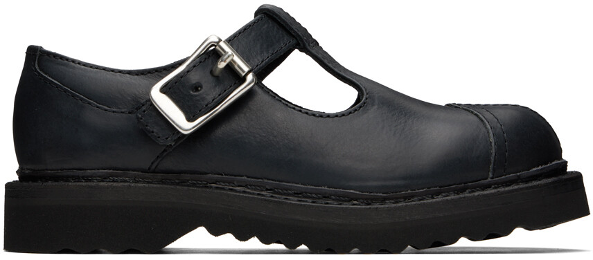 

Черные лоферы Camden Our Legacy, цвет Car tire black leather