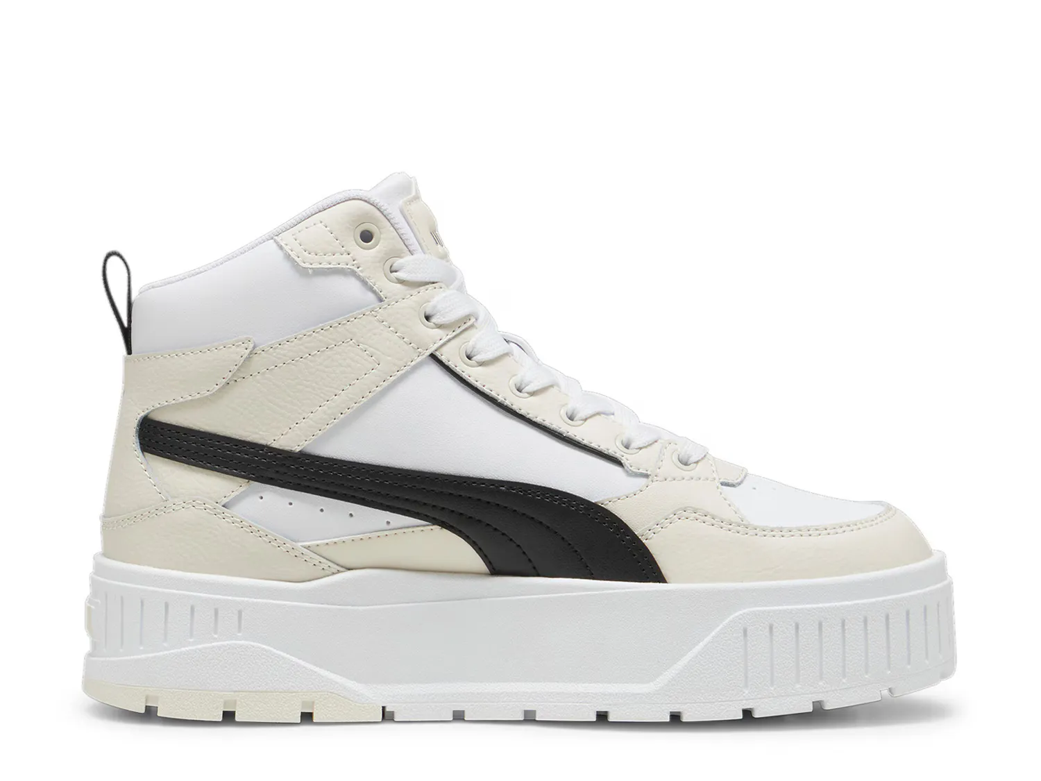 

Кроссовки Karmen II Idol Sneaker Puma, белый/черный/слоновая кость