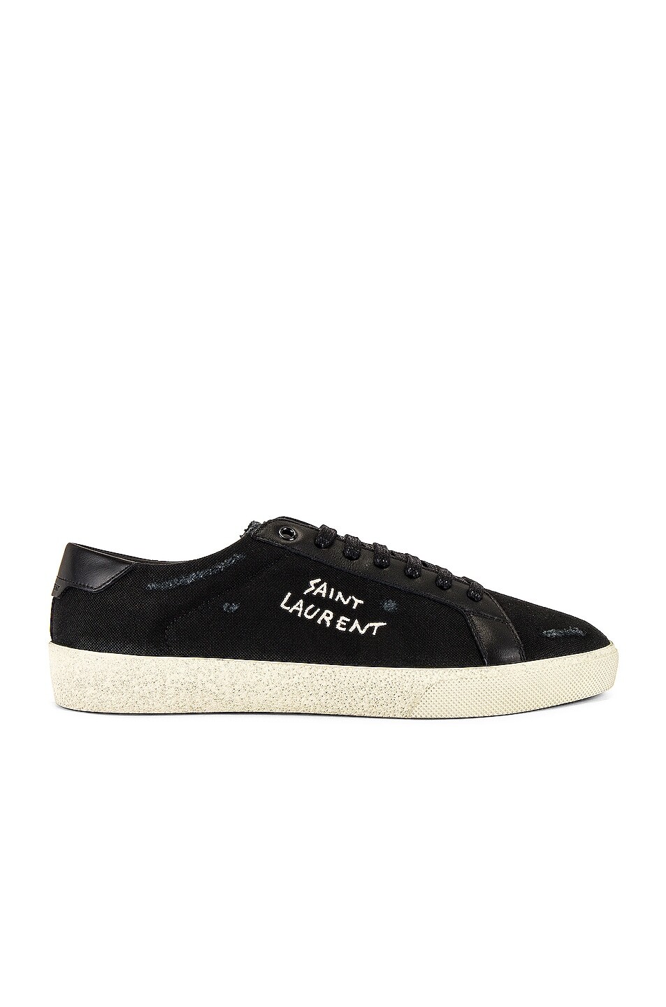

Кроссовки Saint Laurent SL/06 Signa Low Top, цвет Black & Black