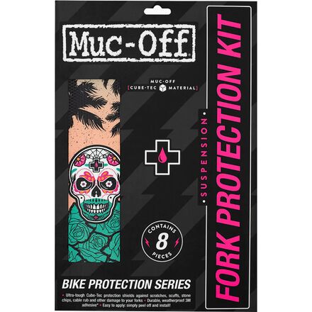 Комплект защиты вилки Muc-Off, цвет Day of the Shred/Black защита пера muc off chainstay protection kit day of the shred