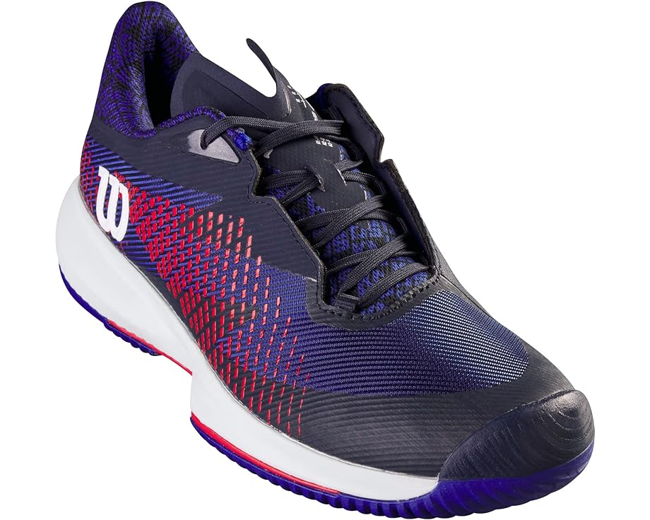 цена Кроссовки Wilson Kaos Swift 1.5 Tennis Shoes, цвет Navy Blazer/Cooling Spray/Infrared