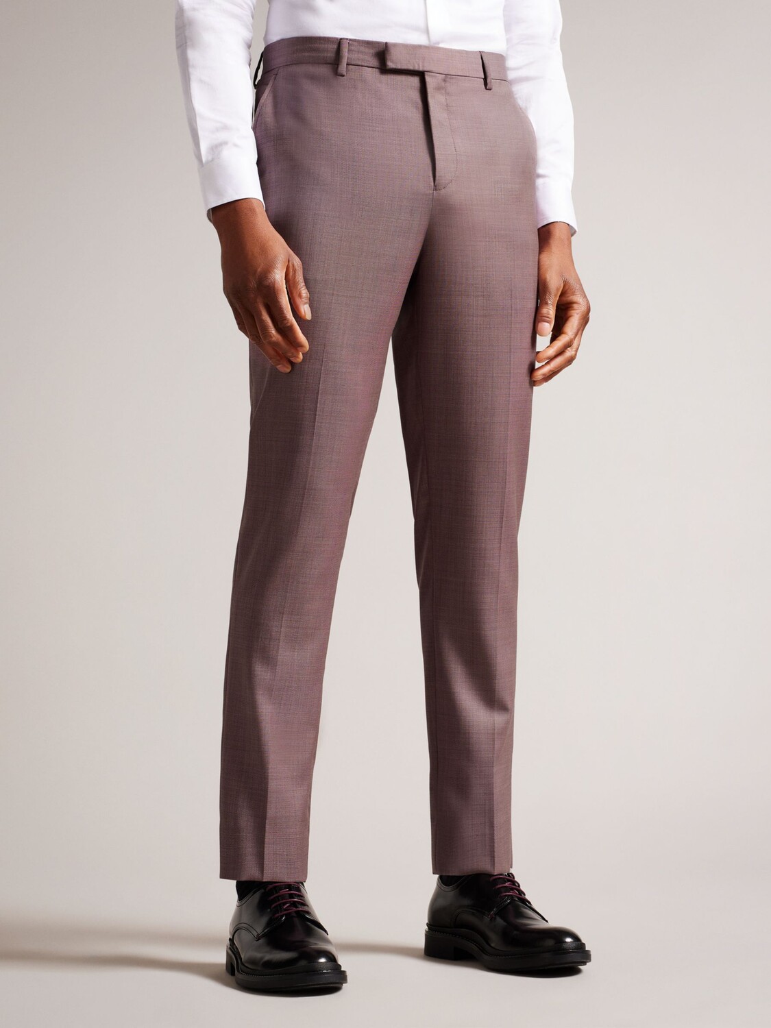

Брюки узкого кроя Ted Baker Bryon, розовые, Розовый