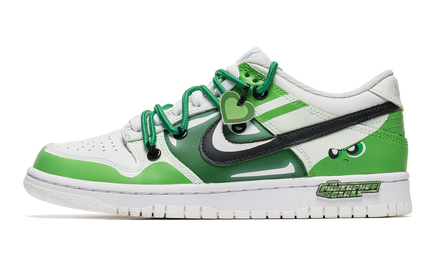 

Кроссовки для скейтбординга Dunk женские с низким верхом, белые/зеленые Nike, Зеленый, Кроссовки для скейтбординга Dunk женские с низким верхом, белые/зеленые Nike