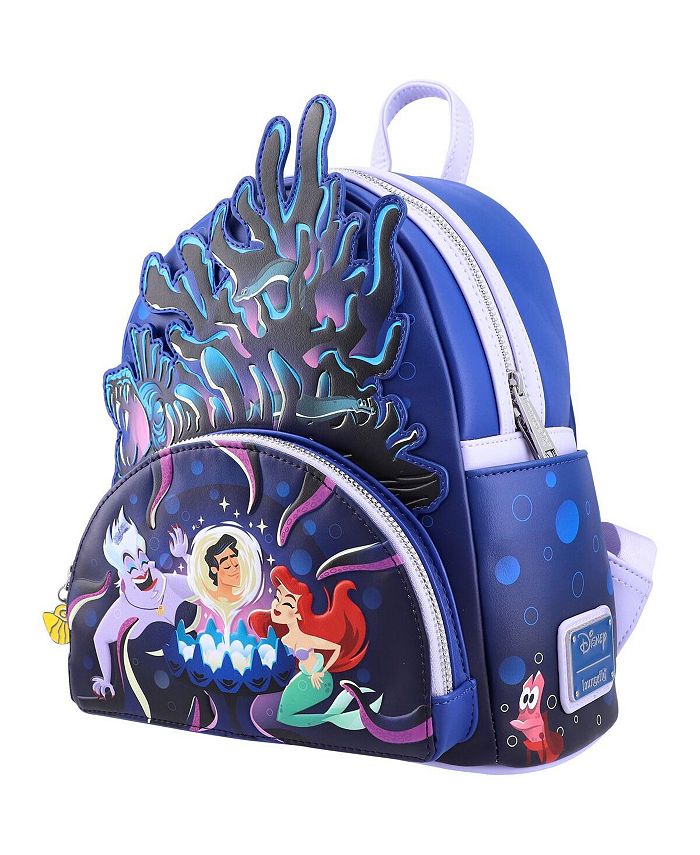 

Мини-рюкзак The Little Mermaid Ursula Lair Loungefly, фиолетовый