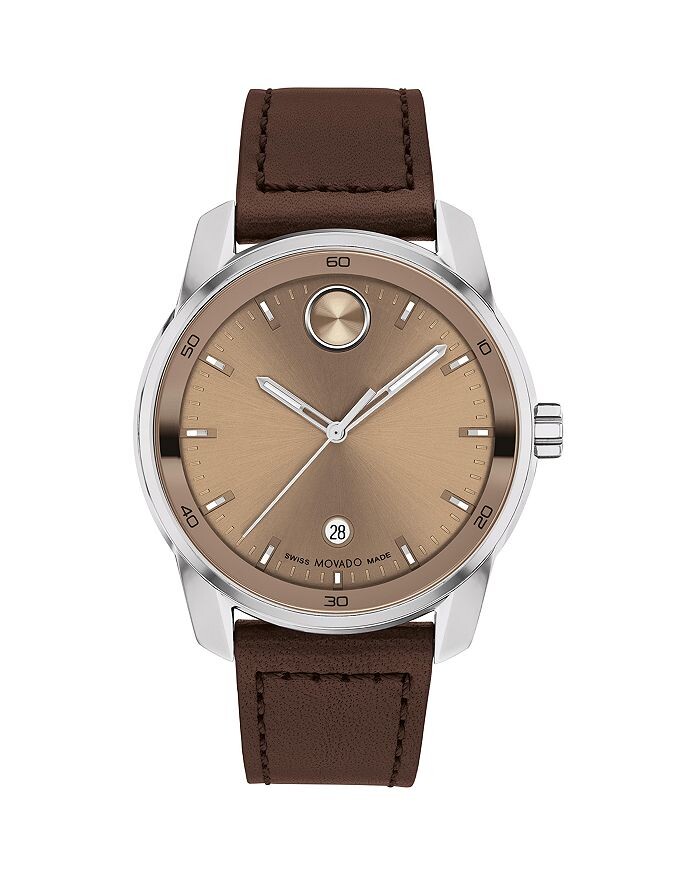 

Часы Movado BOLD Verso, 42 мм, коричневый