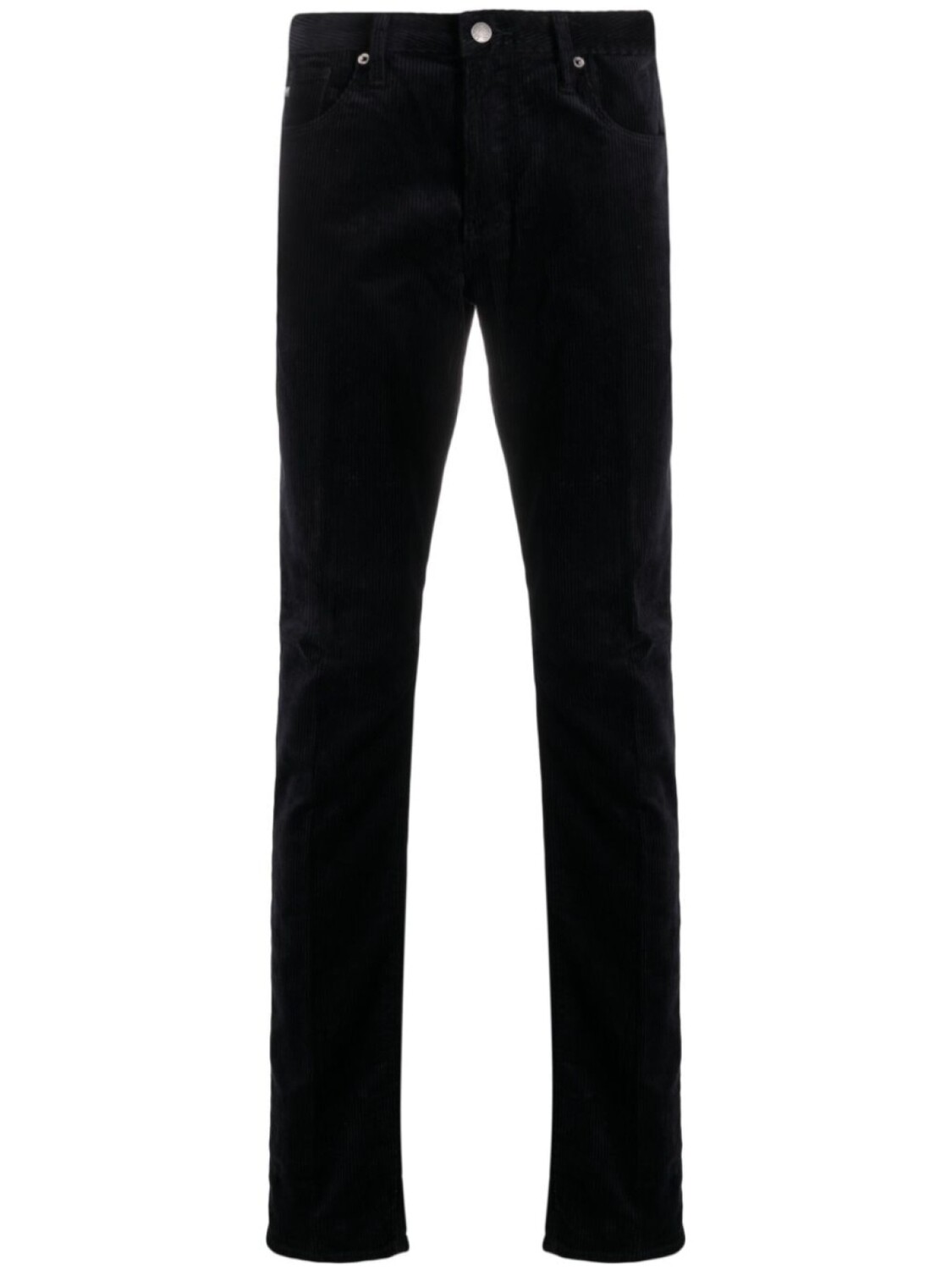 

Прямые джинсы с логотипом Emporio Armani, синий
