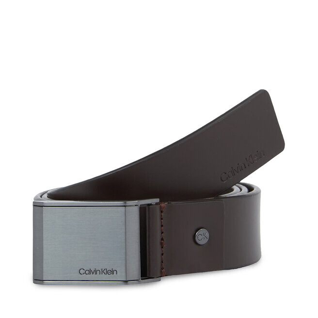 

Ремень Calvin Klein AdjBeveled Plaque, коричневый