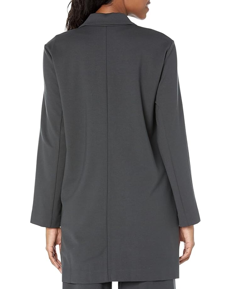 

Блейзер Eileen Fisher Petite Stretch Ponte Blazer, графитовый