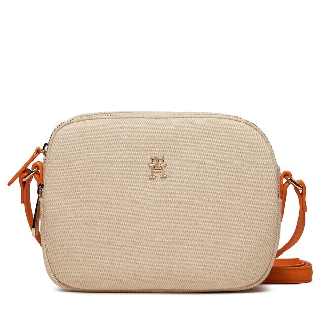 

Сумка Tommy Hilfiger PoppyCanvas Crossover, бежевый