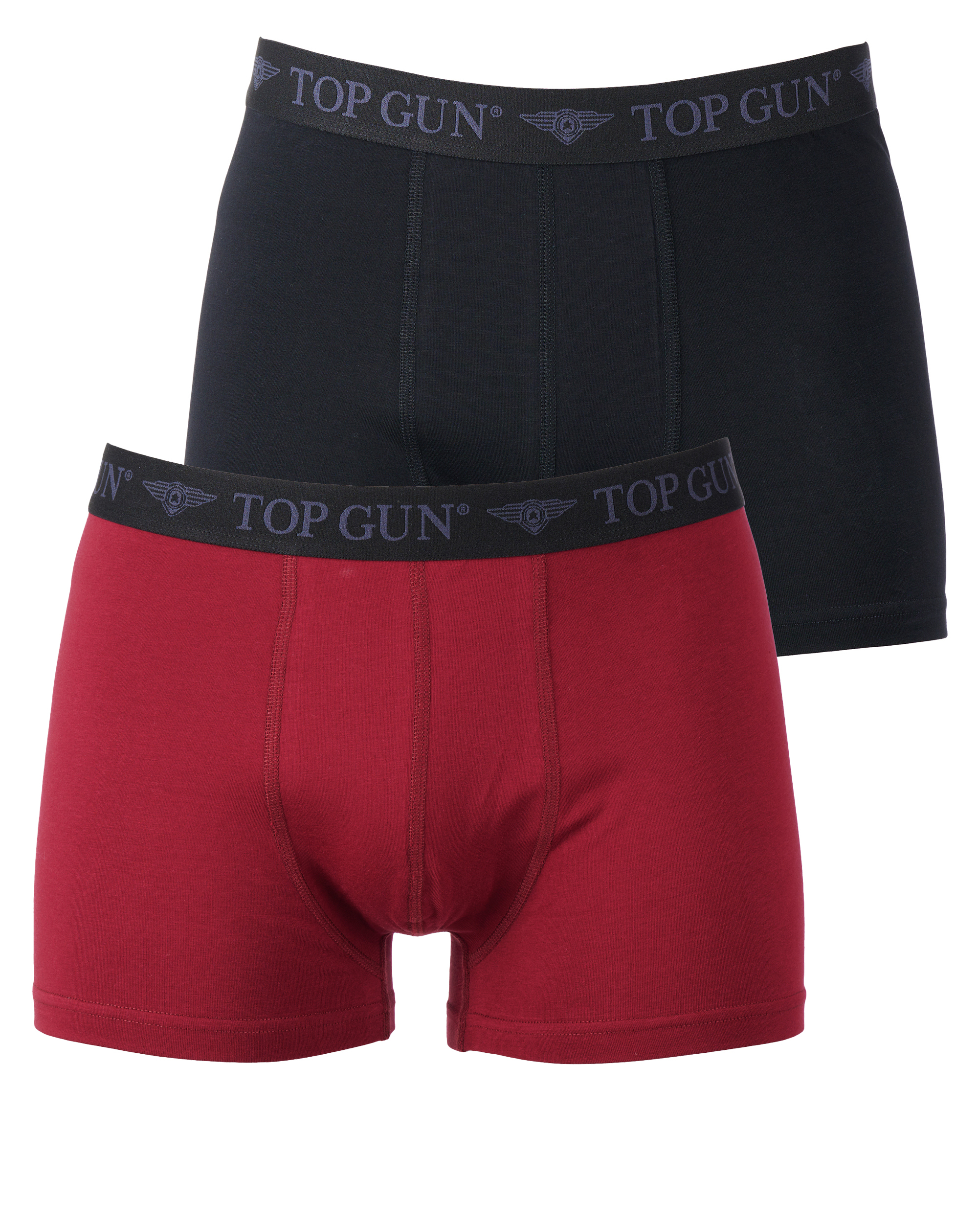 Боксеры TOP GUN Boxershorts Doppelpack TGUW001, цвет sunset - black black top