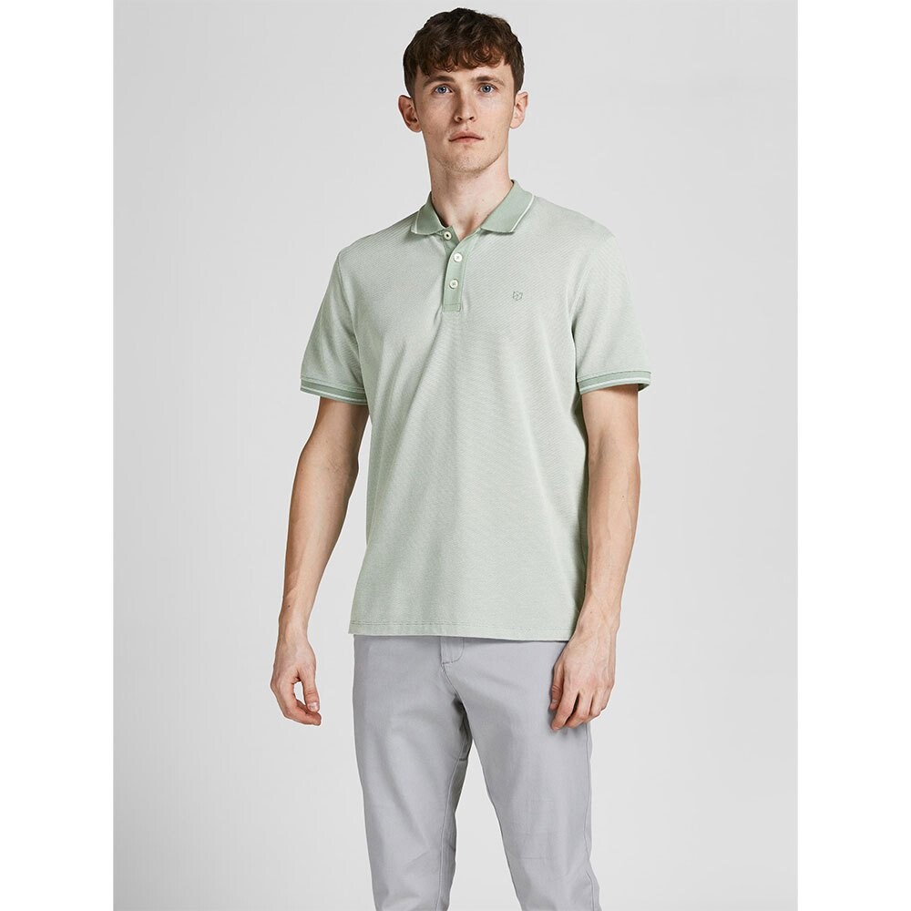 

Поло с коротким рукавом Jack & Jones Bluwin, зеленый