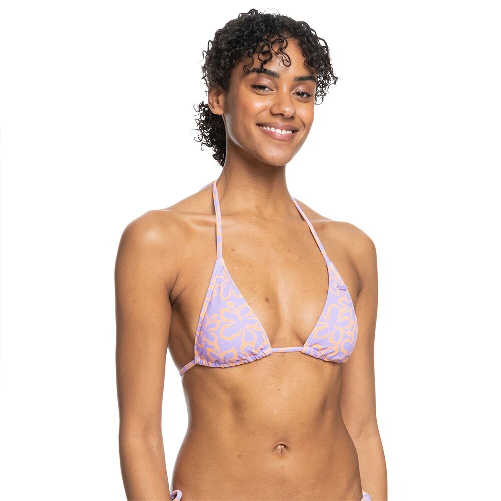 

Топ бикини Roxy Hawaiian Heat Elong Tri Top, оранжевый