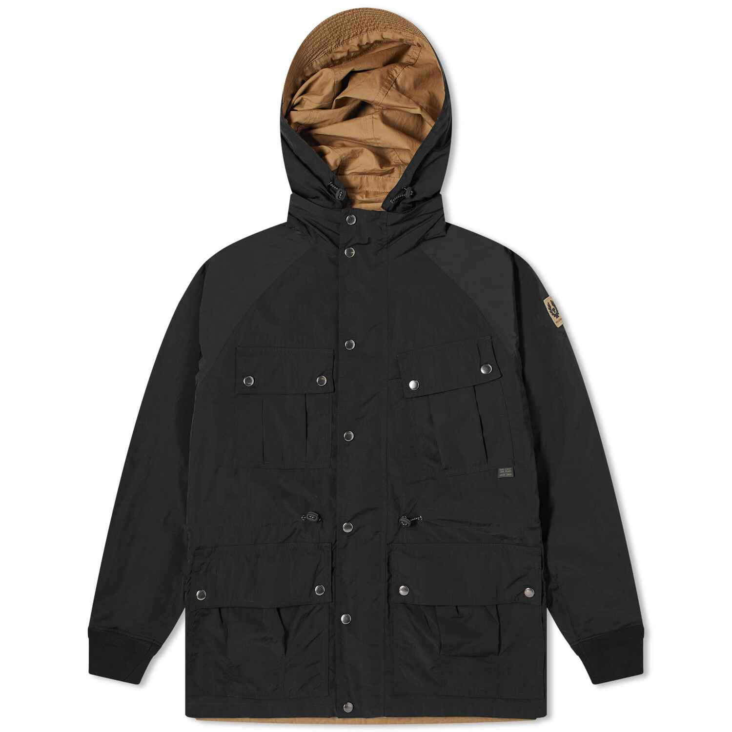 

Парка Belstaff Centenary Rev-Parka, цвет Black & British Khaki