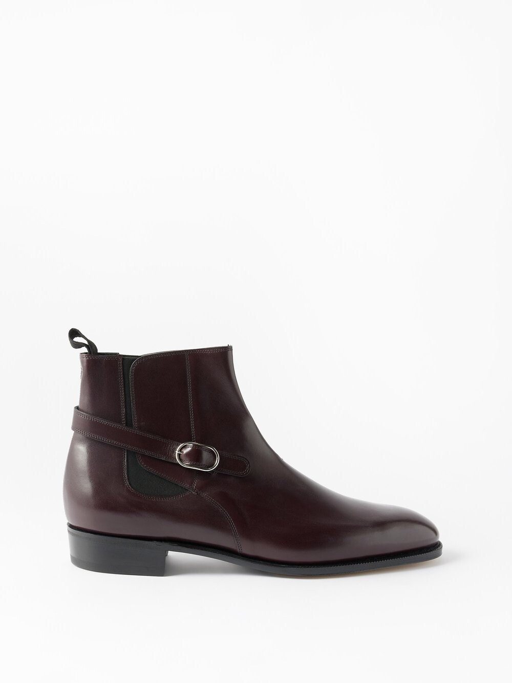 

Кожаные ботинки челси с пряжками John Lobb, красный