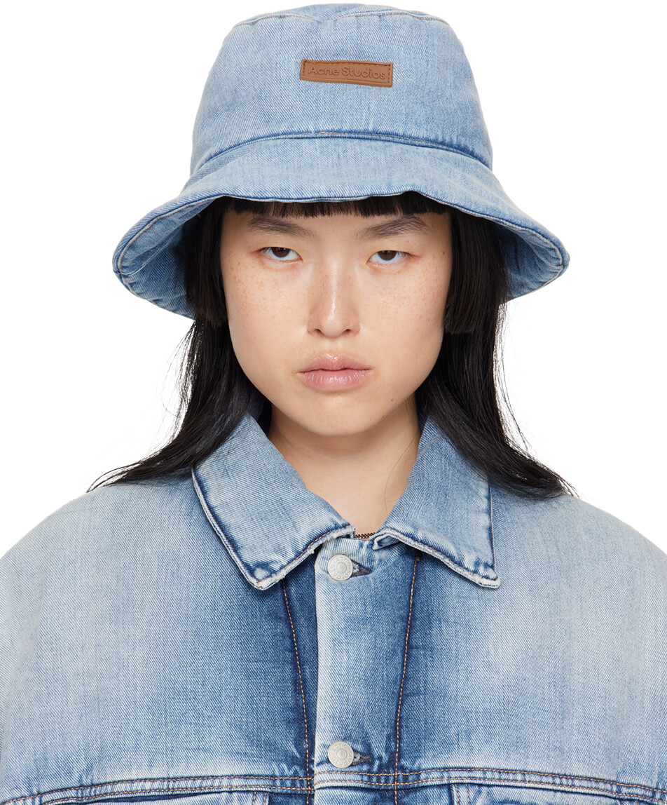 

Синяя джинсовая панама с мягкой подкладкой, легкая Acne Studios
