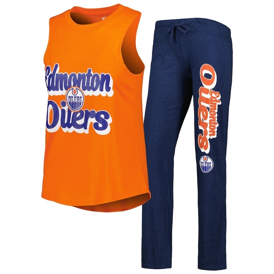 

Пижамный комплект Concepts Sport Edmonton Oilers, нави