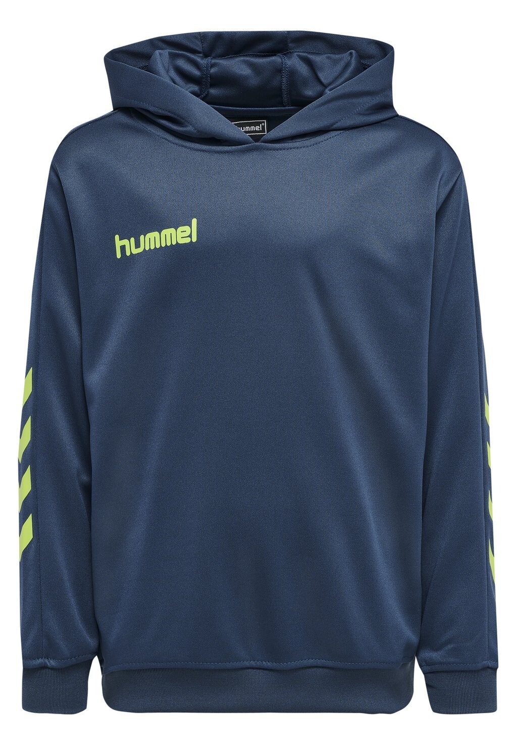 

Худи Promo Hummel, цвет dark denim/lime punch