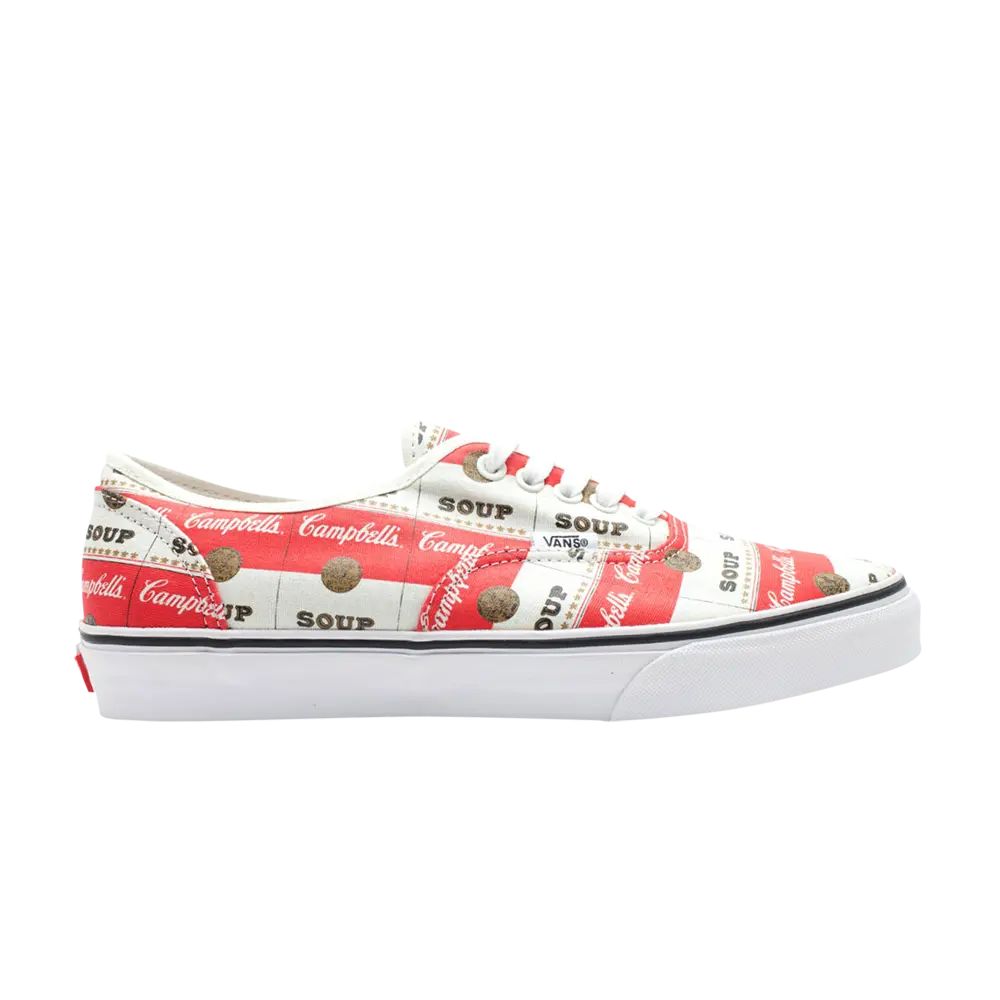 Кроссовки Supreme x Authentic Pros Soup' Vans, белый