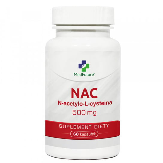 MedFuture, NAC, N-ацетилцистеин, 500 мг