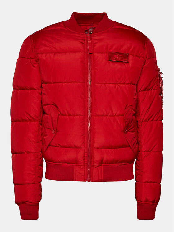 

Пуховик стандартного кроя Alpha Industries, красный