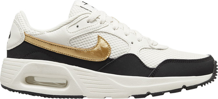 

Кроссовки Wmns Air Max SC SE 'Phantom Metallic Gold', белый