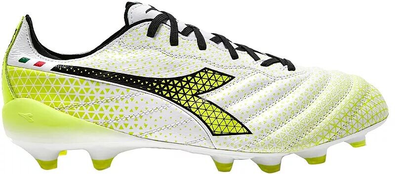 

Футбольные бутсы Diadora Brasil Elite 2 Tech GR ITA LPX FG, белый/желтый