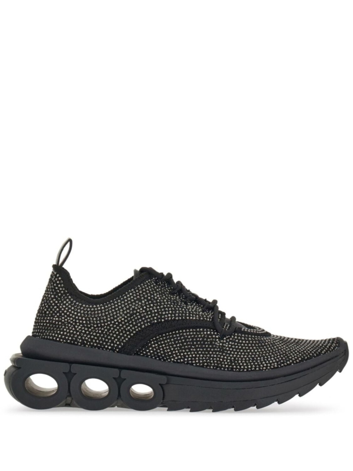 

Ferragamo кроссовки Nima, черный