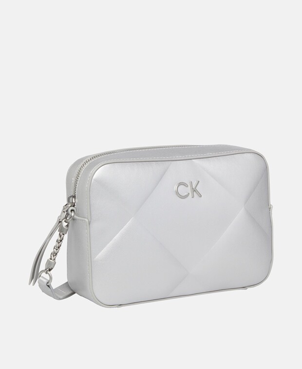 

Сумка-мессенджер Calvin Klein, серебряный
