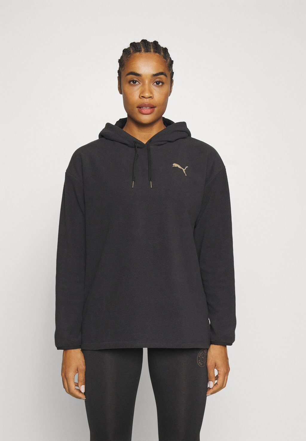 

Толстовка Puma LOVE HOODY LOGO, черный