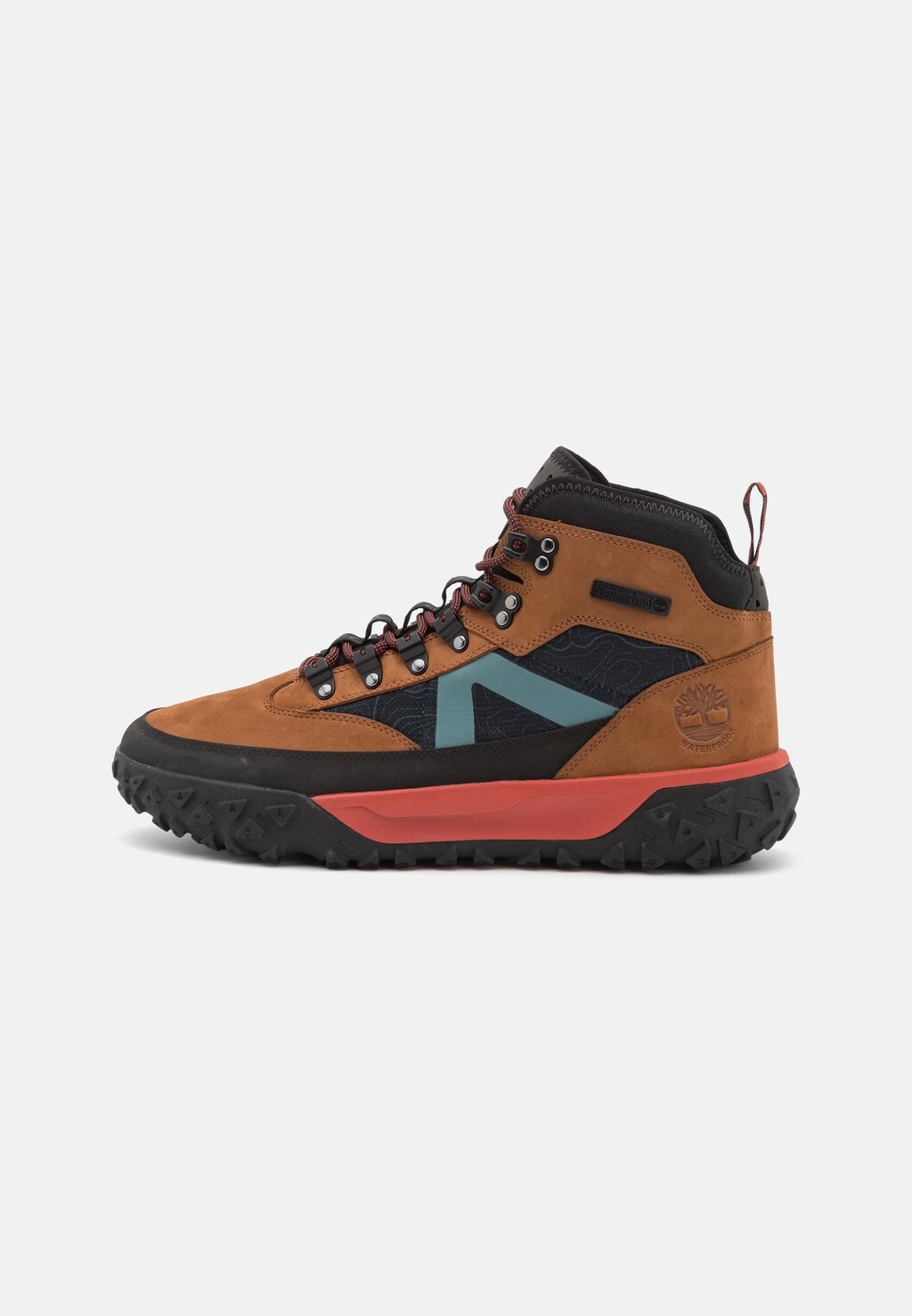 

Ботильоны на шнуровке Timberland Motion 6 Mid Wp, ржавчина