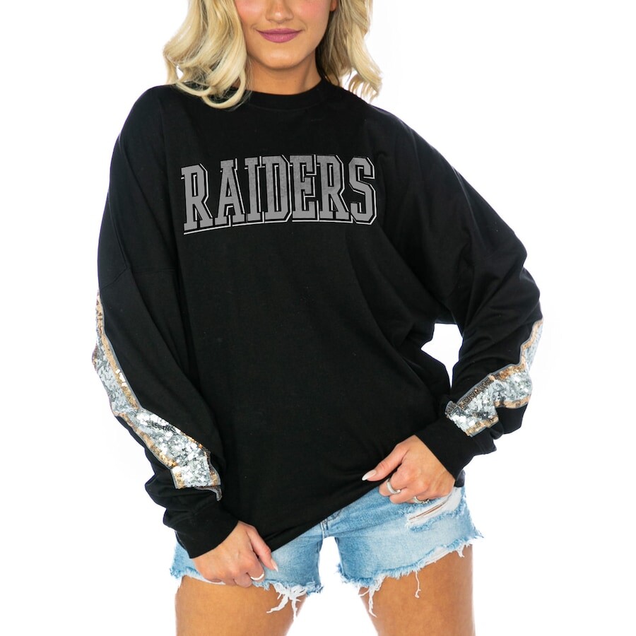 

Футболка с длинным рукавом Gameday Couture Las Vegas Raiders, черный