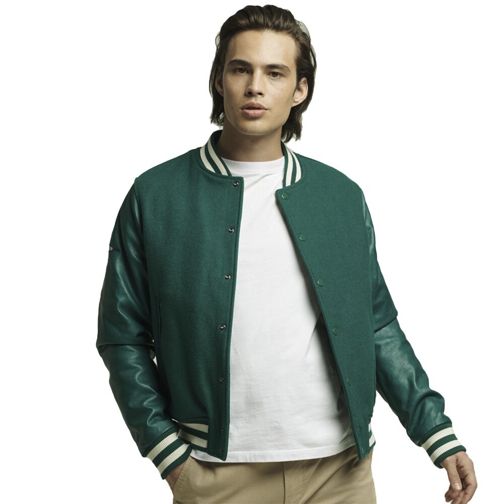 

Куртка Superdry Vintage Varsity Bomber, серый