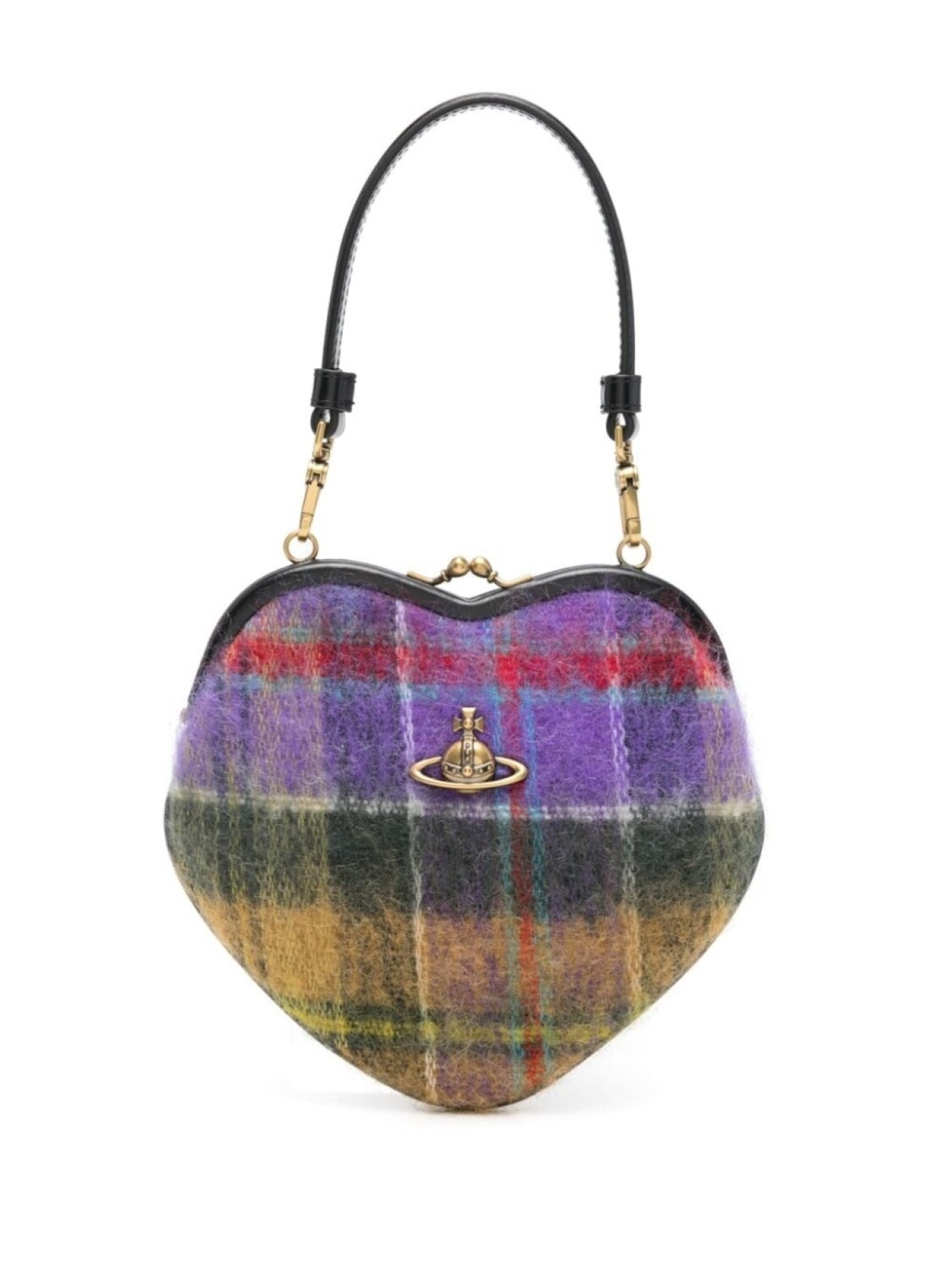 

Сумка-шоппер Vivienne Westwood Belle Heart Frame, фиолетовый