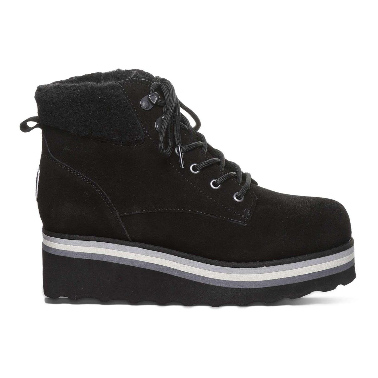 

Женские замшевые ботинки Bearpaw Retro Quinn Bearpaw, черный