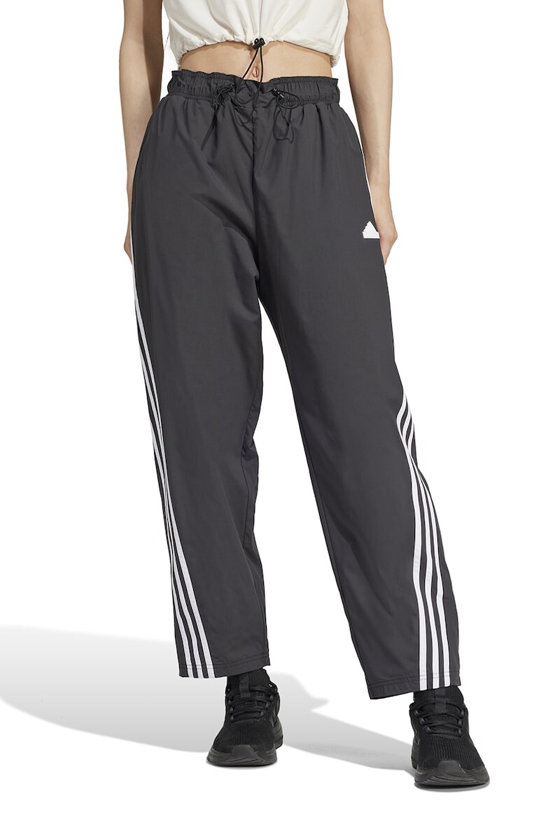 

Брюки с боковыми карманами и широкими штанинами Adidas Sportswear, белый