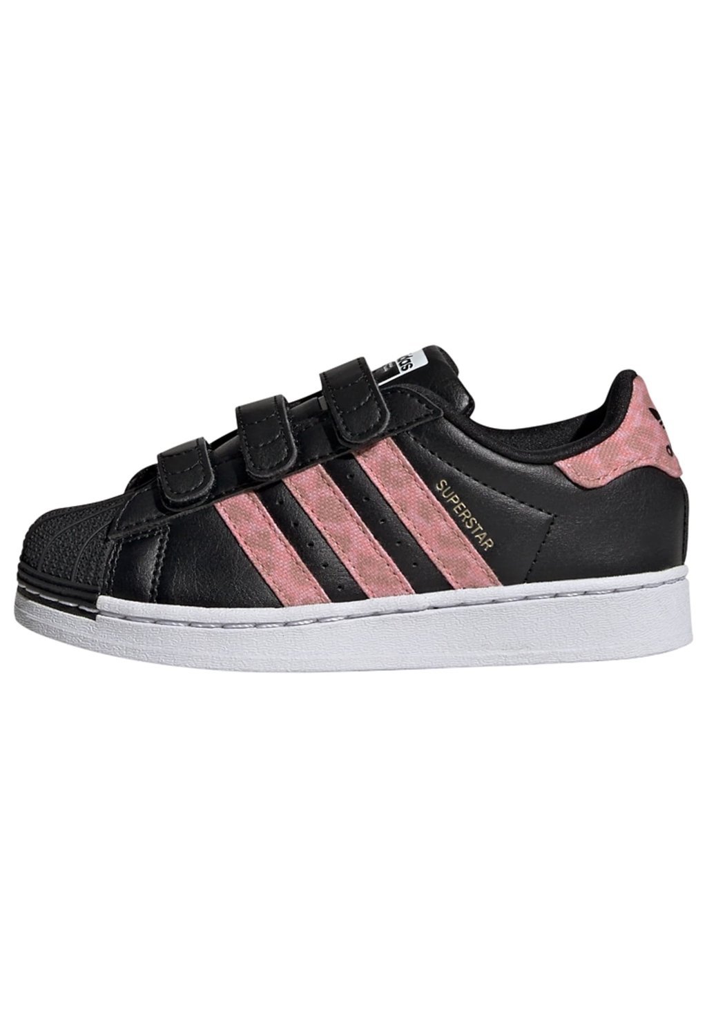 

Низкие кроссовки Superstar Comfort Closure adidas Originals, цвет core black/core black/gold met.