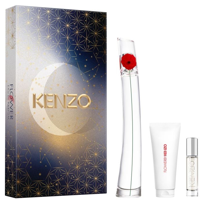 Flower By Kenzo Eau de Parfum Estuche de Mujer Kenzo EDP 100 ml Body Lotion 75 ml Mini