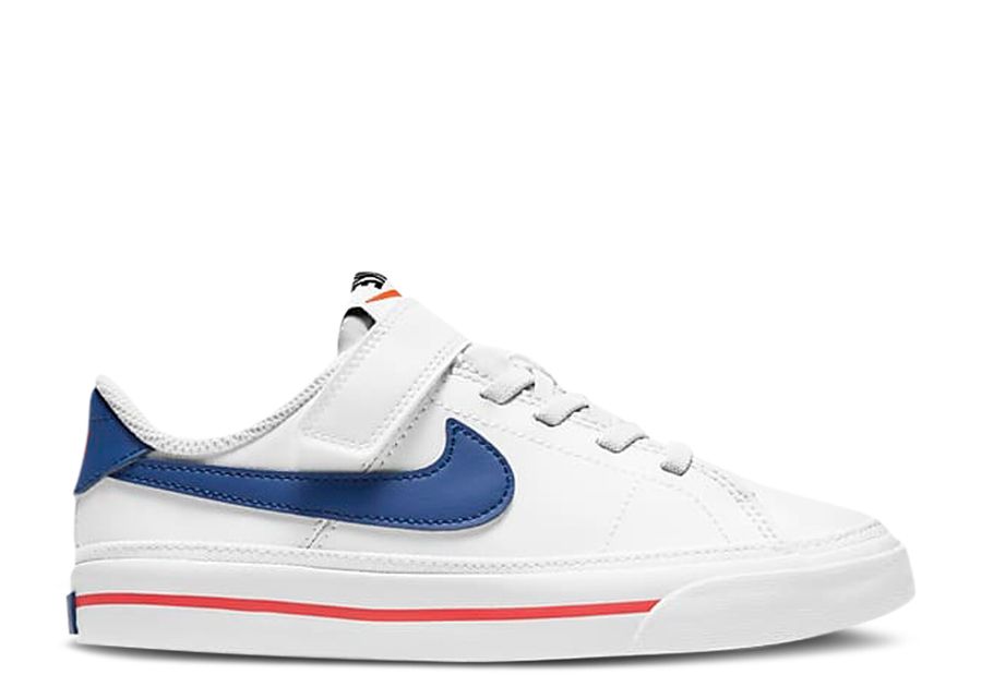 

Кроссовки Nike Court Legacy PS, цвет White Deep Royal Blue