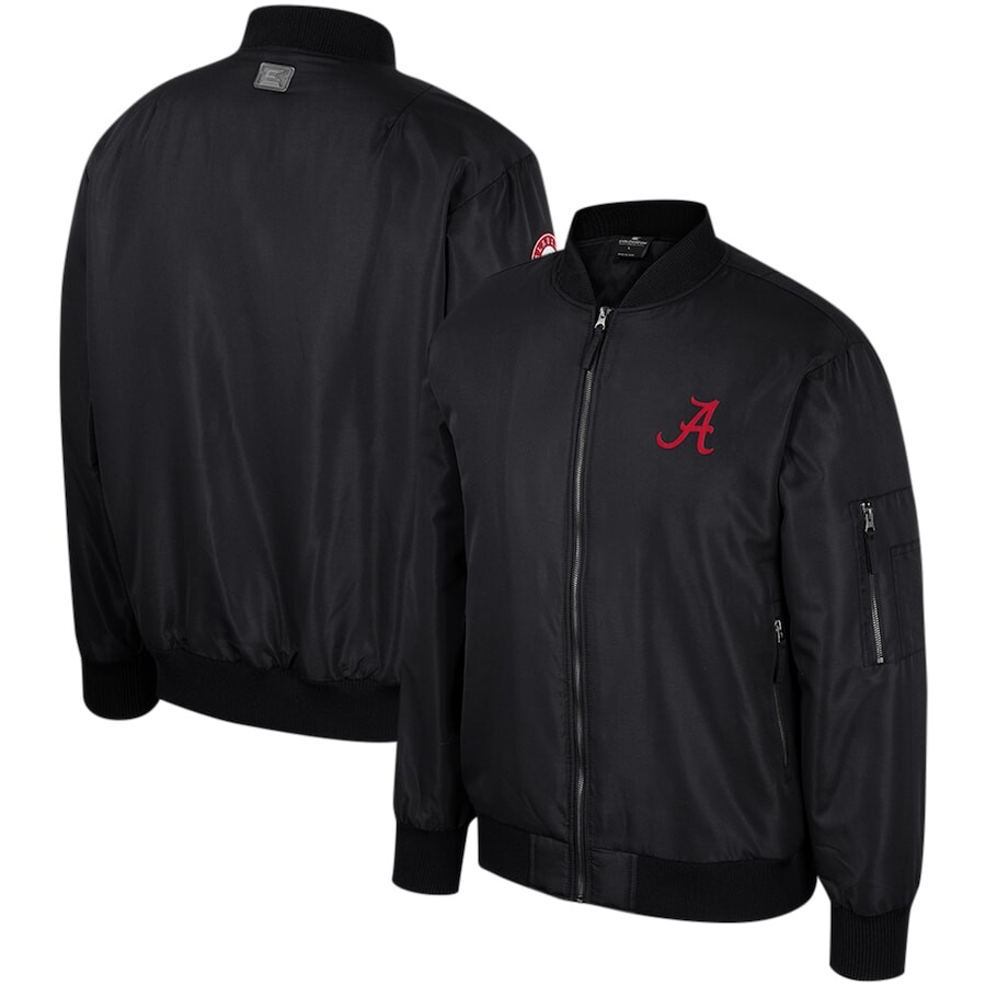 

Куртка Colosseum Alabama Crimson Tide, черный