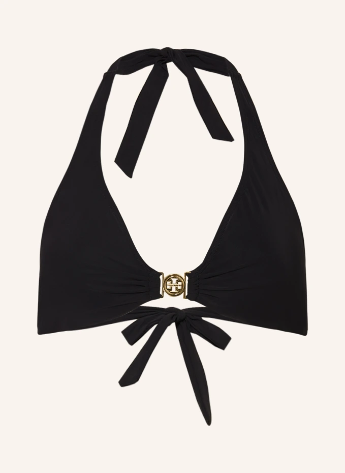 

Треугольный лиф бикини miller Tory Burch, черный