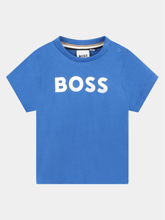 

Футболка стандартного кроя Boss, синий