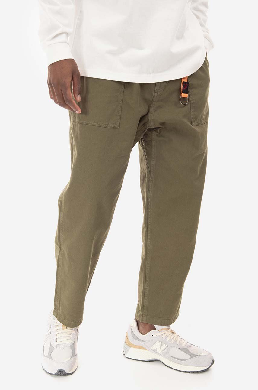 

Хлопковые брюки Gramicci Loose Tapered Pant, зеленый