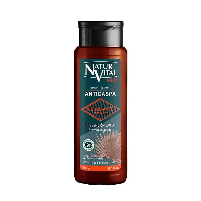 Шампунь Champu Anticaida Anticaspa Naturaleza Y Vida, 300 ml шампунь 5 в 1 против перхоти и выпадения волос blugree anti dandruff