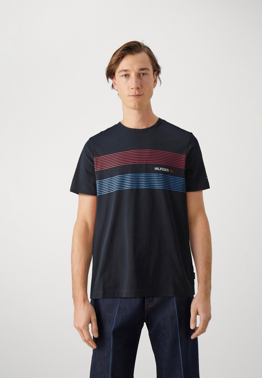 

Футболка с принтом CHEST 85 TEE Tommy Hilfiger, цвет desert sky