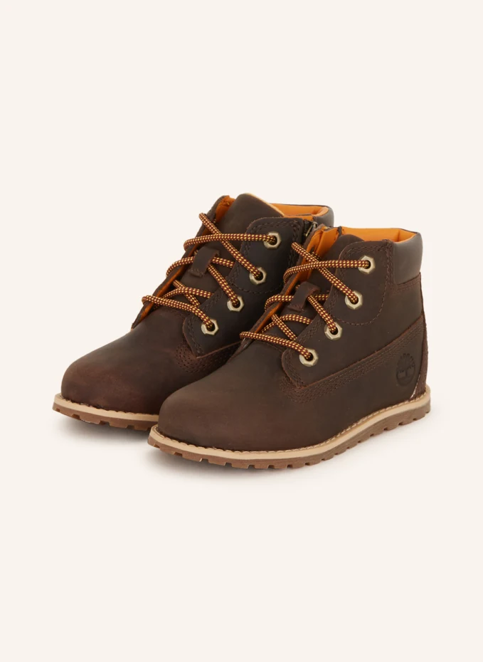 

Ботинки pokey pine на шнуровке Timberland, коричневый