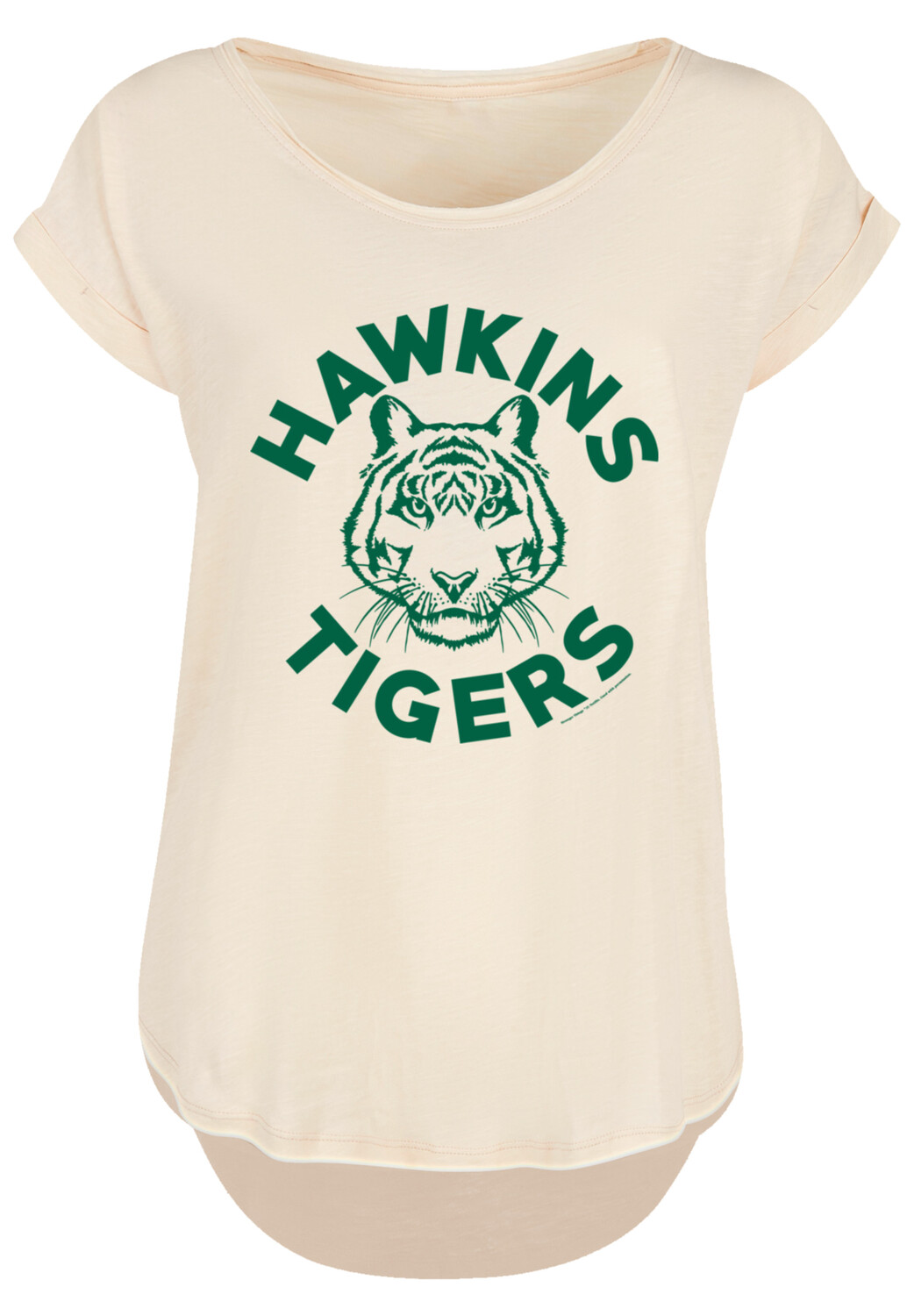 

Футболка F4NT4STIC Stranger Things Hawkins Tigers Netflix TV Series, белый