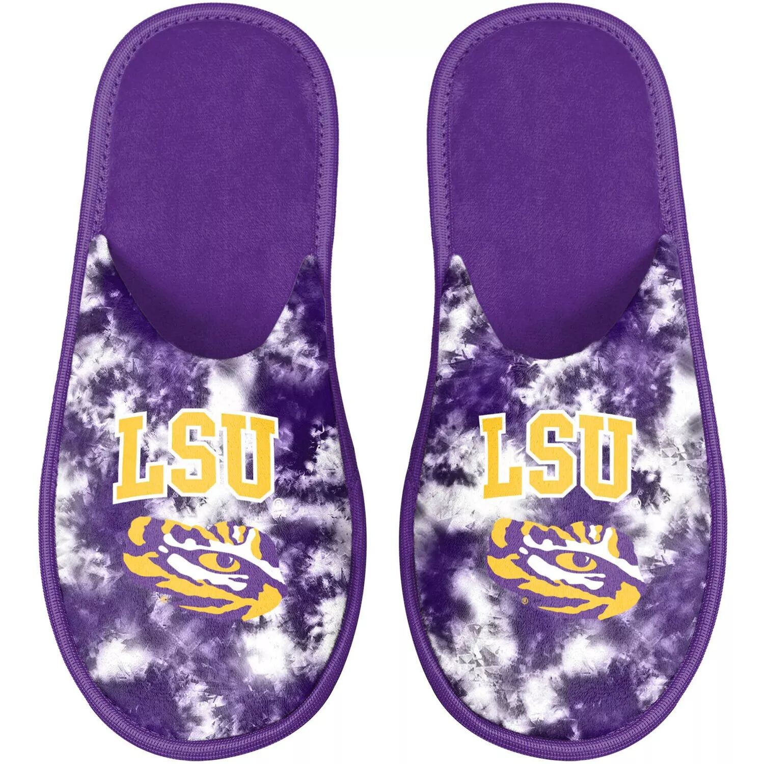 

Женские слиперы с логотипом FOCO LSU Tigers