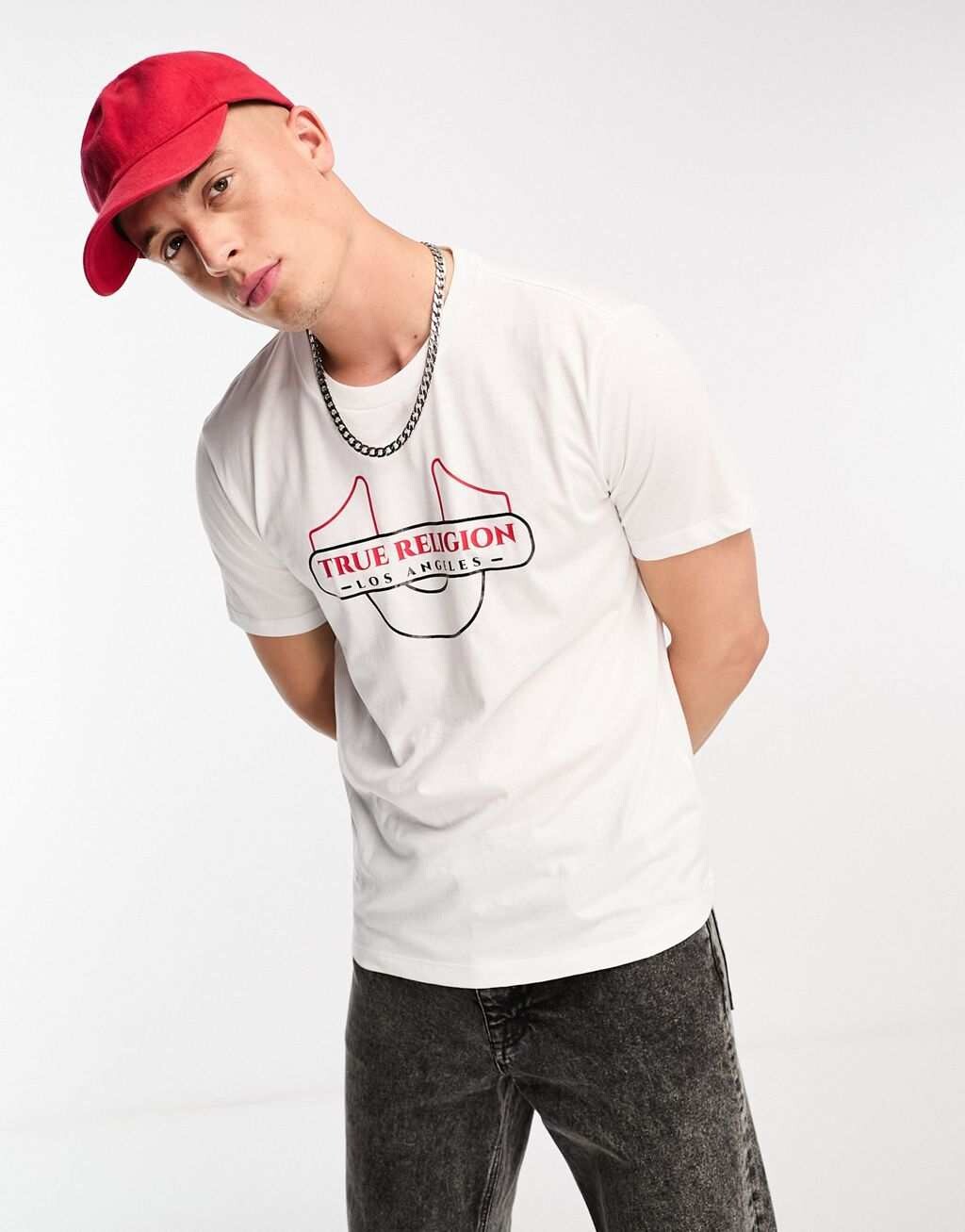 

Белая футболка True Religion