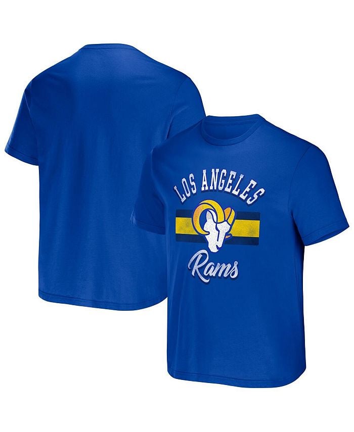 

Мужская футболка в полоску NFL x Darius Rucker Collection от Royal Los Angeles Rams Fanatics, синий